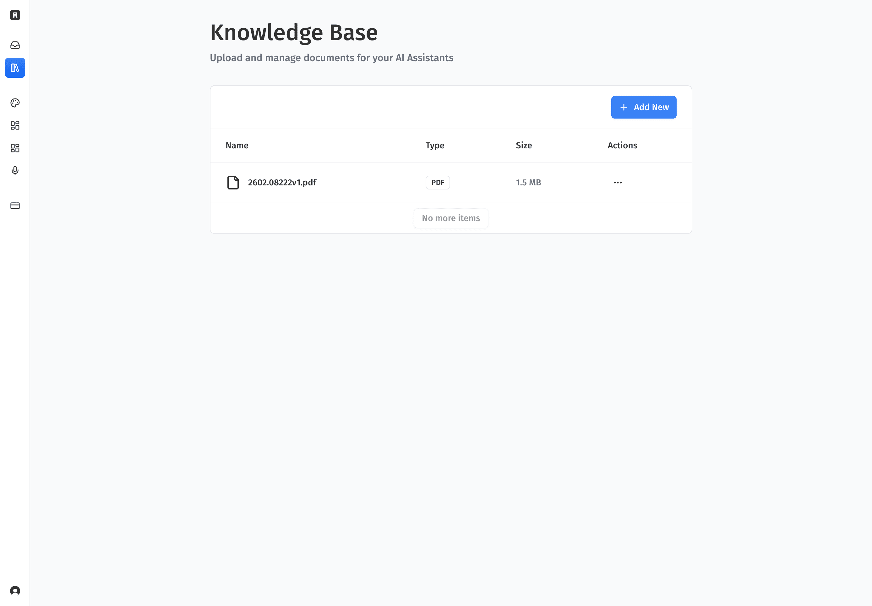 Knowledge base manager