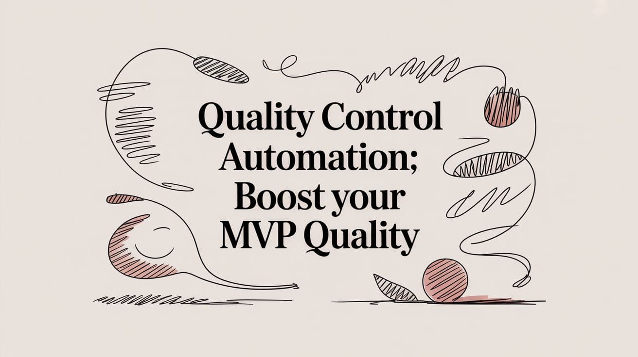 Quality Control Automation: Boost Your MVP Quality